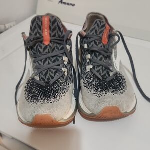 Brooks Athletic Shoes in Gray and Orange